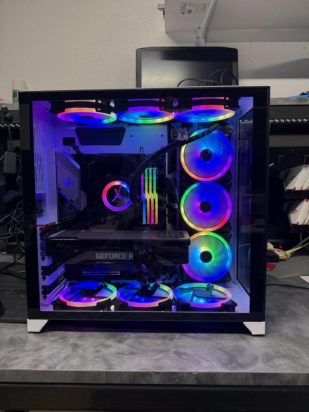 Custom RGB gaming PC build by GadgetWorx Hesperia